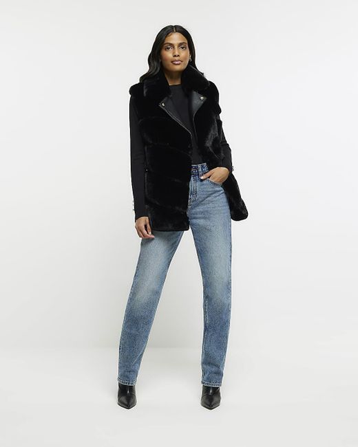 Faux fur outlet biker jacket zara