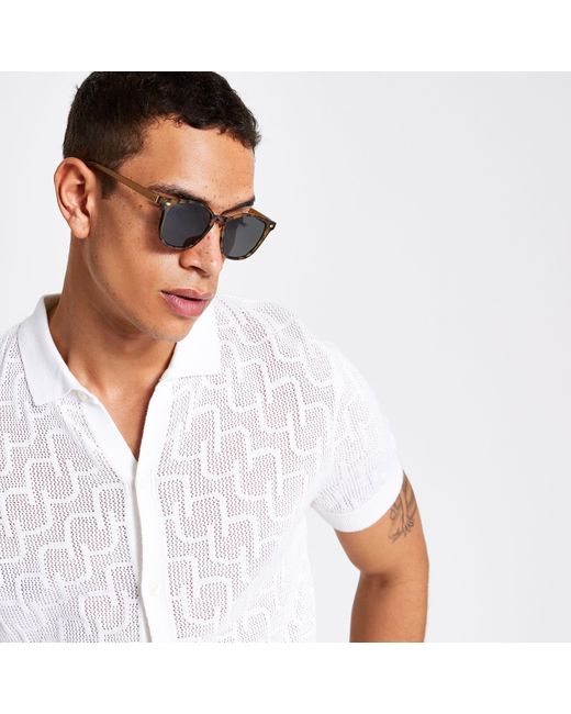 mens square tortoise shell sunglasses