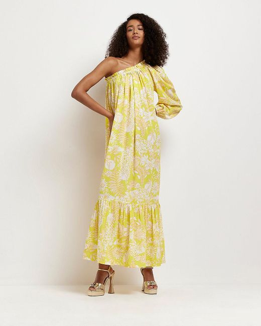 Shoulder Maxi Dress | Lyst