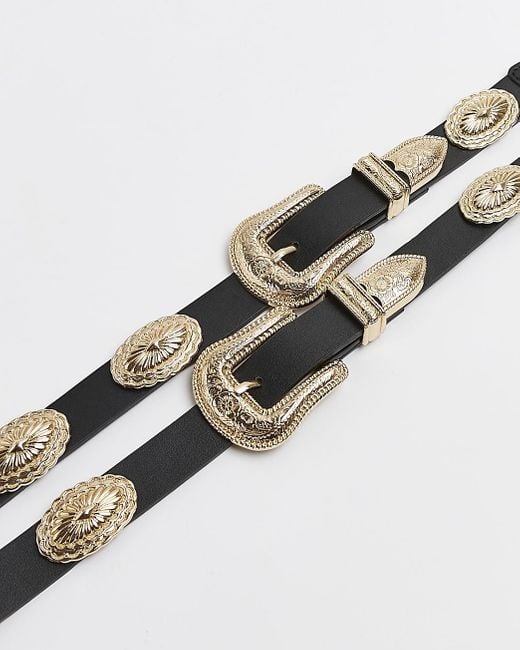 river island black belt