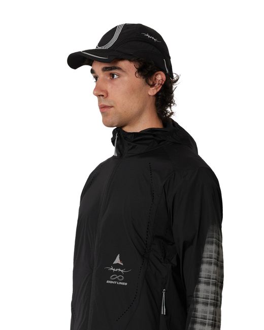 Roa Black X Eightlines Hue Packable Wind Jacket Coats And Jackets