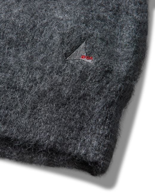 Roa Gray Tasna Mohair Zip Up Sweater Knitwears