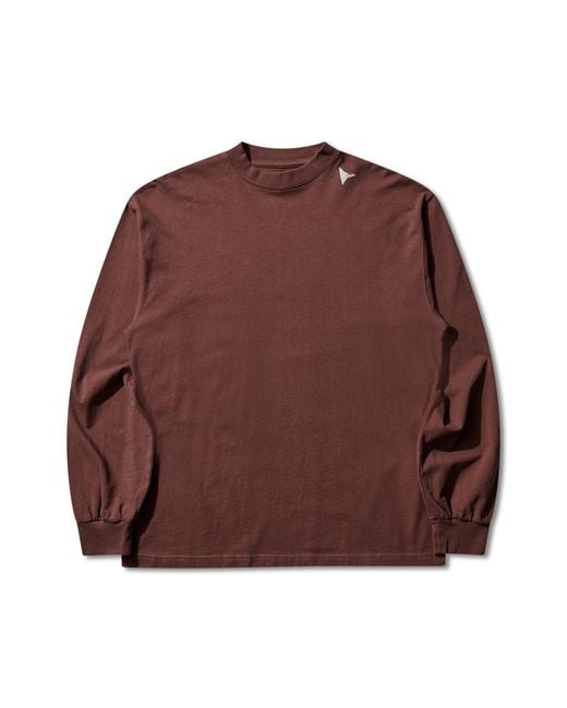 Roa Red Logo Long Sleeve T-Shirts