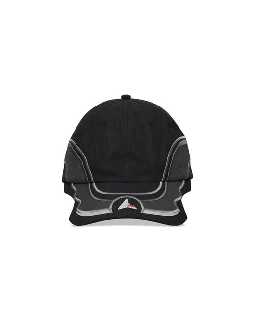 Roa Black Pursuit 6-Panel Cap Hats