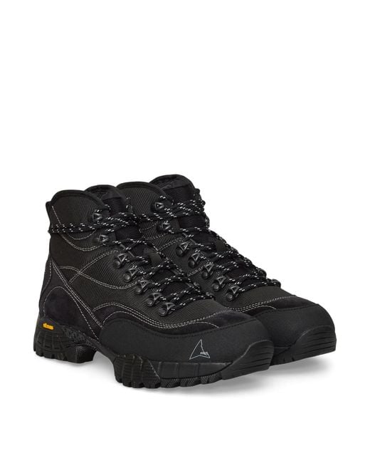 Roa Black Andreas Raw Boots