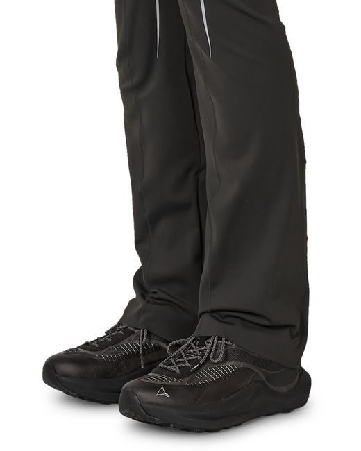 Roa Black Tenna Compression Flared Leggings Bottoms