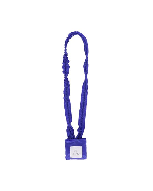 Roa Blue Laki Small Packable Knot Bag Bags And Backpacks