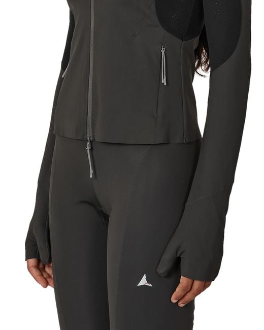 Roa Black Tenna Zip-Up Jacket Tops