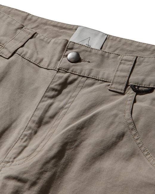 Roa Natural Crimp Shaped Cotton Pants Pants for men