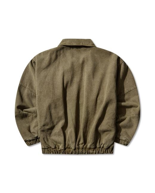 Roa Gray Ash Canvas Jacket Coats And Jackets for men