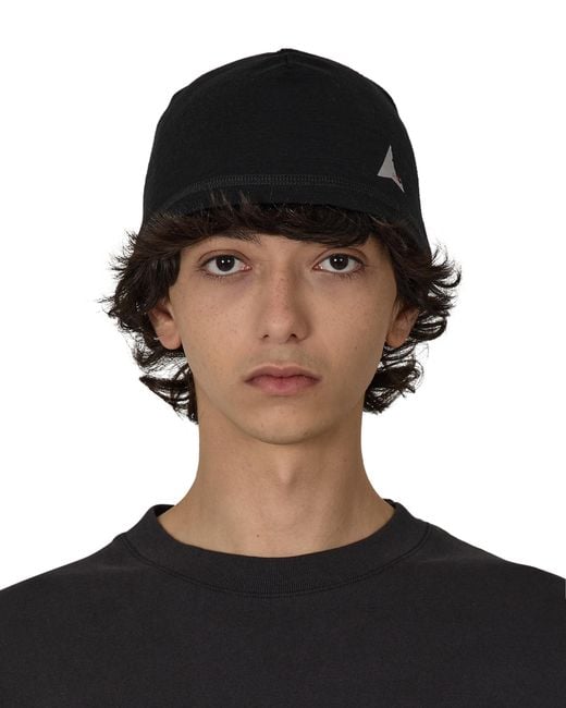 Roa Black Lasen Thermal Merino Beanie Hats