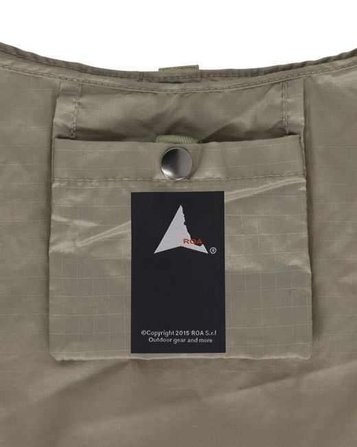 Roa Green Laki Small Packable Knot Bag Bags And Backpacks