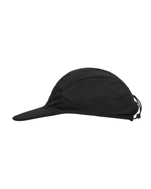 Roa Black Aair Floweave Running Cap Hats