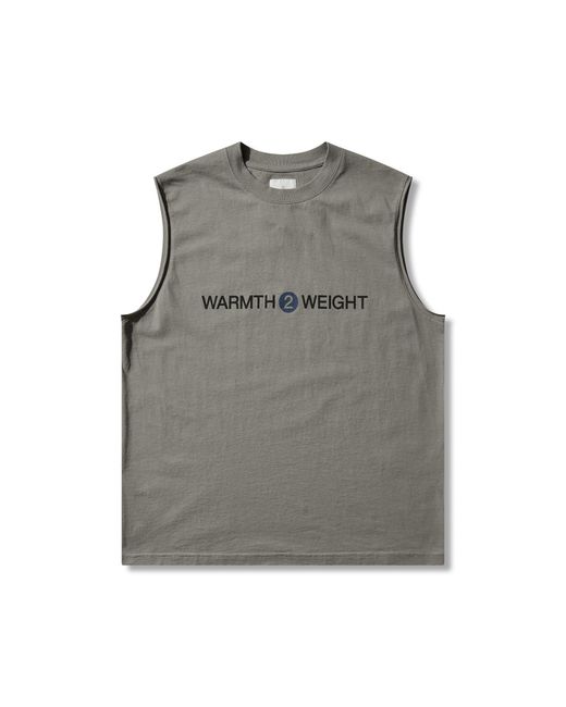 Roa Brown Warmth Sleeveless Tee T-Shirts for men