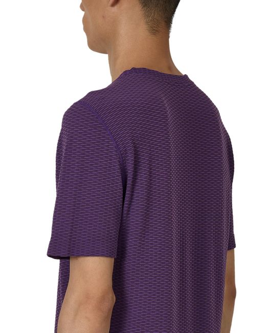 Roa Purple Hivee Dryarn Lightweight Seamless T-Shirt T-Shirts for men
