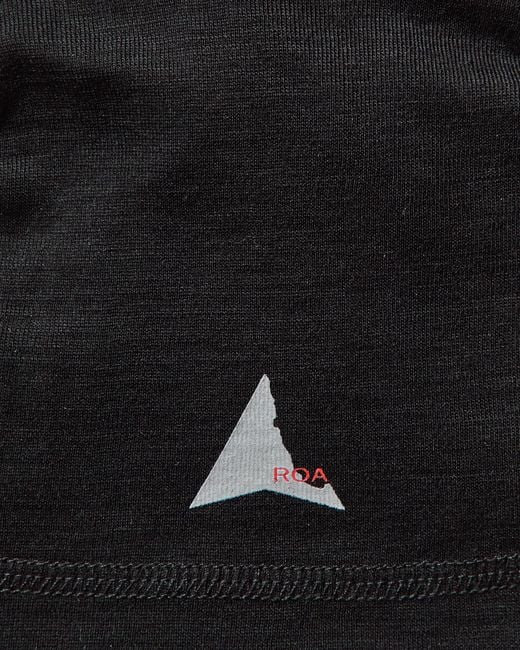 Roa Black Lasen Thermal Merino Beanie Hats