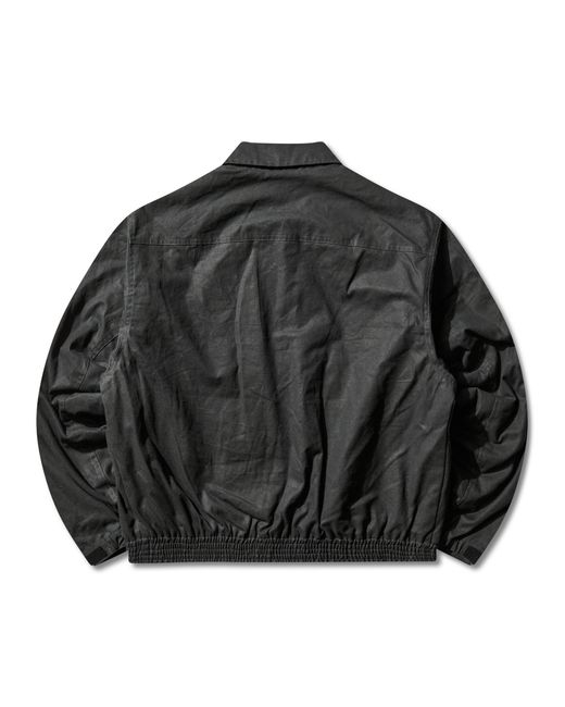 Roa Black Pilot Waxed Canvas Jacket Jackets for men