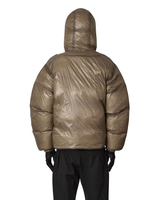Roa Brown Synthetic Down Jacket Coats And Jackets for men