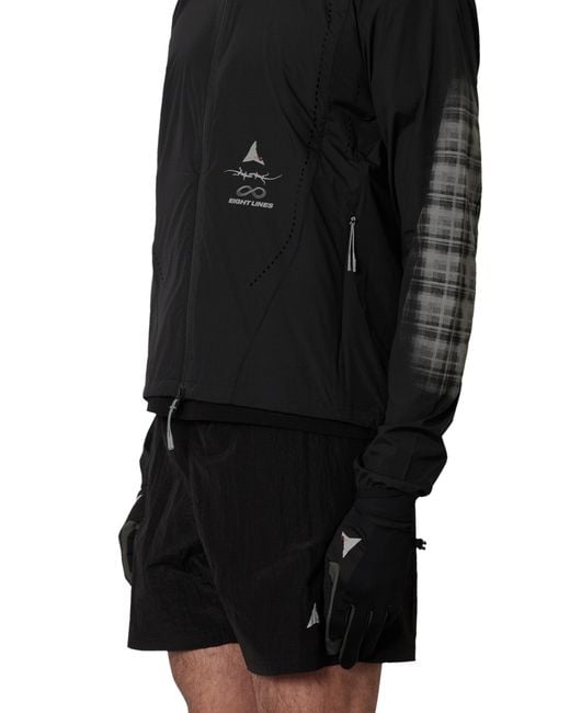 Roa Black X Eightlines Hue Packable Wind Jacket Coats And Jackets