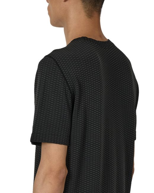 Roa Black Hivee Dryarn Lightweight Seamless T-Shirt T-Shirts for men