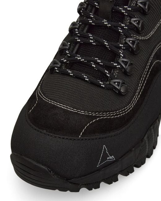 Roa Black Andreas Raw Boots