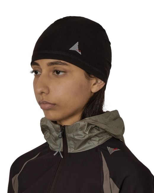 Roa Black Lasen Thermal Merino Beanie Hats