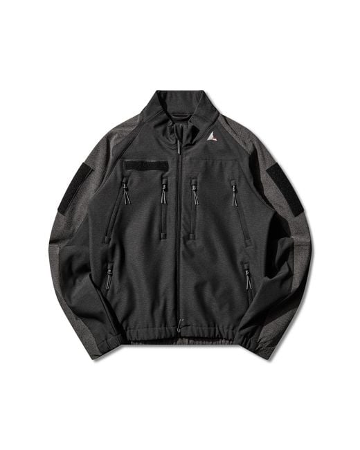 Roa Black Testudo Reinforced Softshell Jacket Coats And Jackets for men