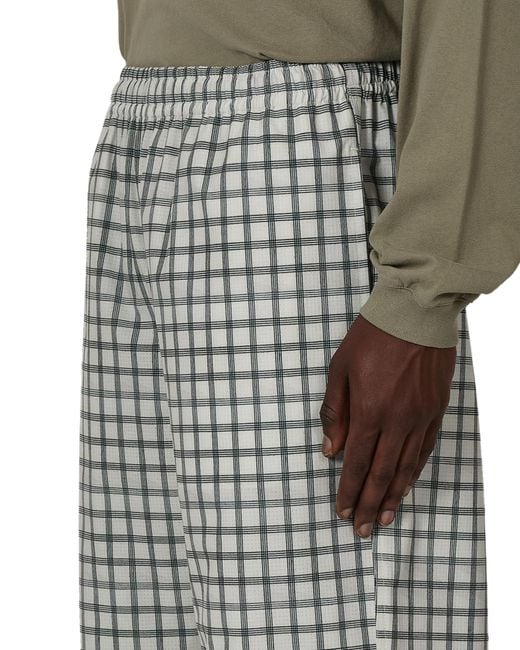 Roa Gray Aair Floweave Elasticated Waistband Pants Pants for men