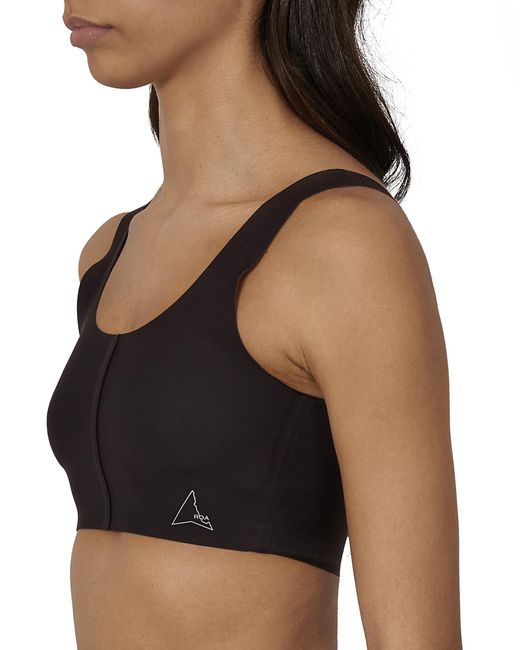 Roa Black Spine Compression Bra T-Shirts