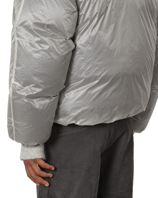 Roa Gray Smooth 800 Fill Power Down Jacket Jackets