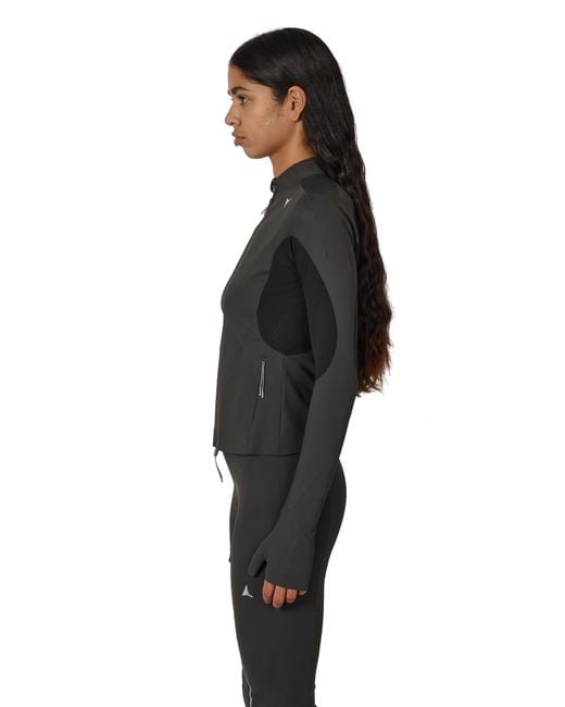 Roa Black Tenna Zip-Up Jacket Tops
