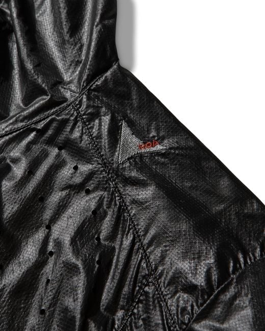 Roa Black Hue Packable Wind Jacket Coats And Jackets