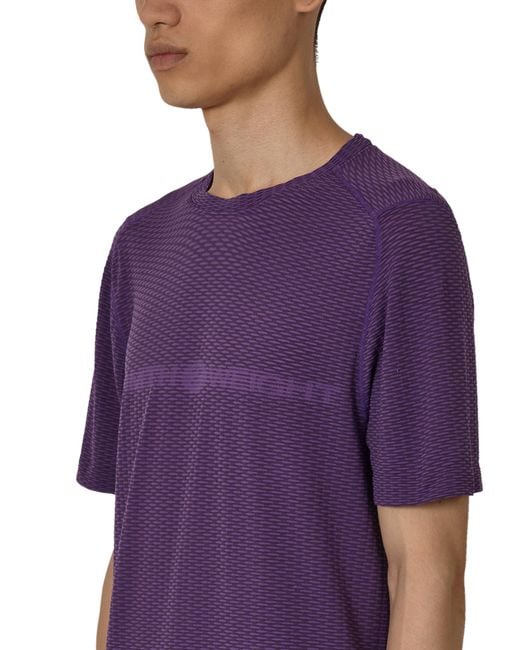 Roa Purple Hivee Dryarn Lightweight Seamless T-Shirt T-Shirts for men
