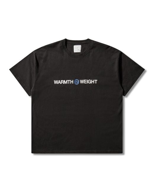 Roa Black Warmth T-Shirt T-Shirts for men