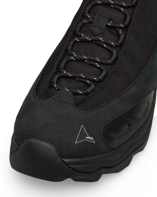 Roa Black Hoggar Boot Footwear