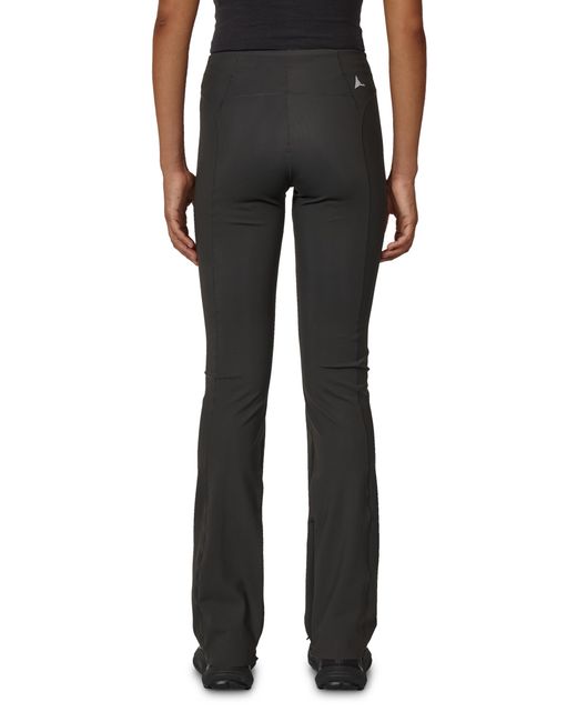 Roa Black Tenna Compression Flared Leggings Bottoms