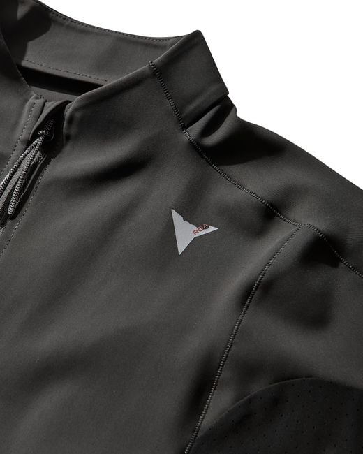 Roa Black Tenna Zip-Up Jacket Tops