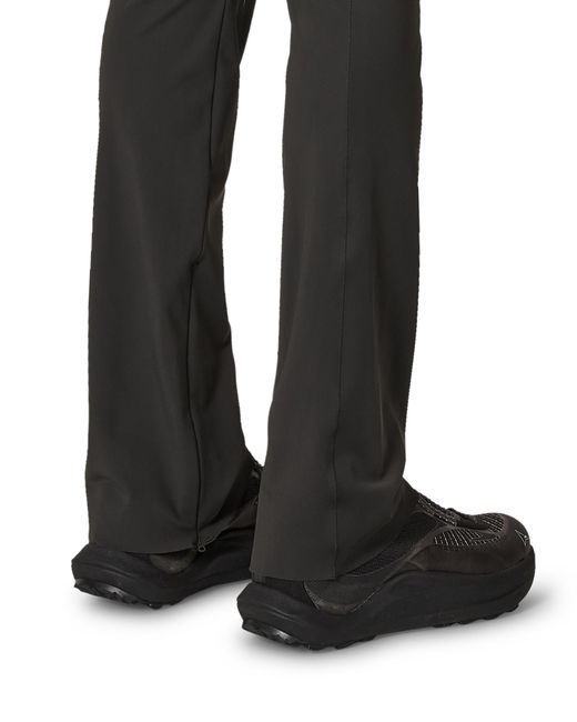 Roa Black Tenna Compression Flared Leggings Bottoms