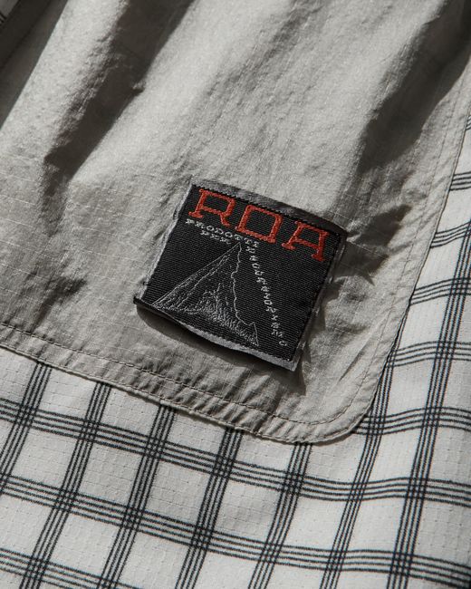 Roa Gray Aaair Floweave Elasticated Waistband Pants Pants for men