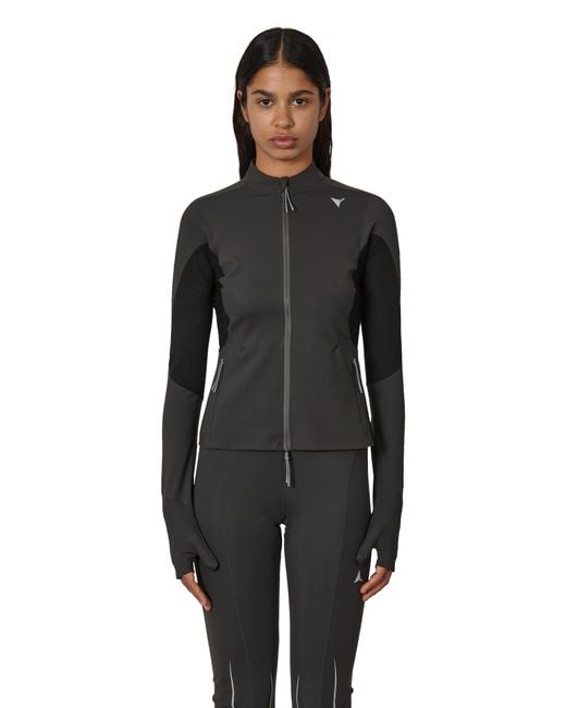 Roa Black Tenna Zip-Up Jacket Tops