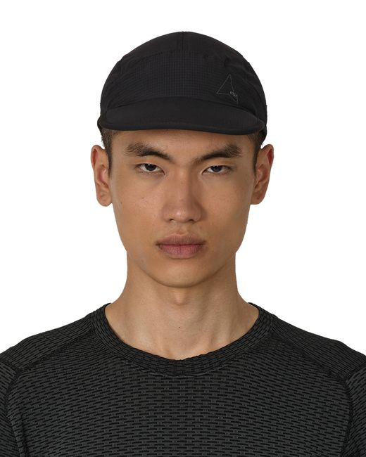 Roa Black Aair Floweave Running Cap Hats