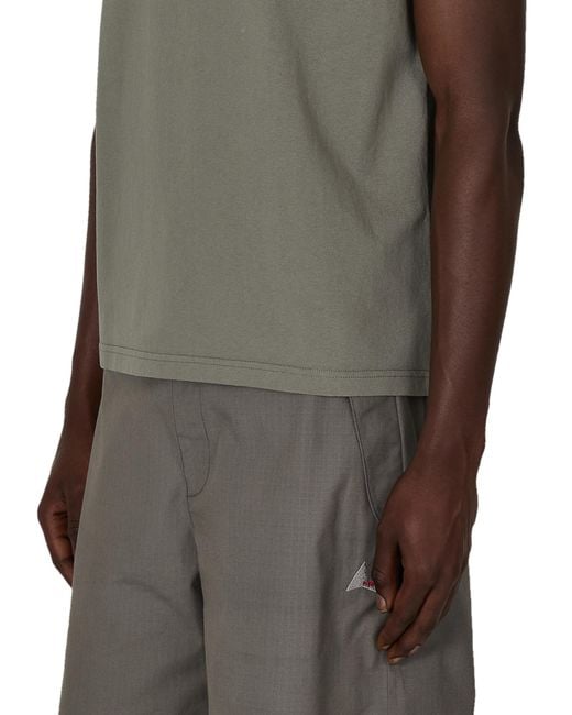 Roa Brown Warmth Sleeveless Tee T-Shirts for men