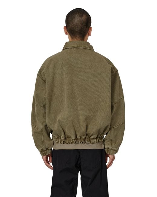Roa Gray Ash Canvas Jacket Coats And Jackets for men