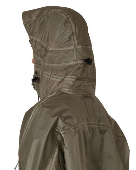 Roa Brown Glasslike 3L 10K Waterproof Jacket Coats And Jackets for men