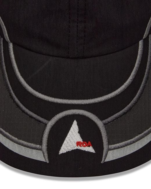 Roa Black Pursuit 6-Panel Cap Hats