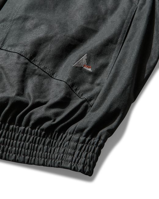 Roa Black Pilot Waxed Canvas Jacket Jackets for men