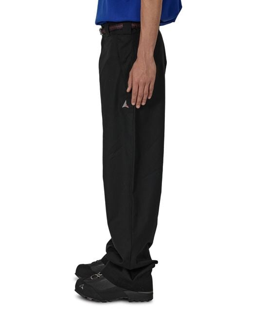 Roa Black Centipede Buckle Chino Pant Pants for men
