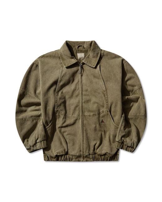 Roa Gray Ash Canvas Jacket Coats And Jackets for men