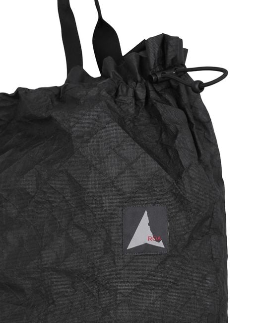 Roa Black Tote Bags And Backpacks