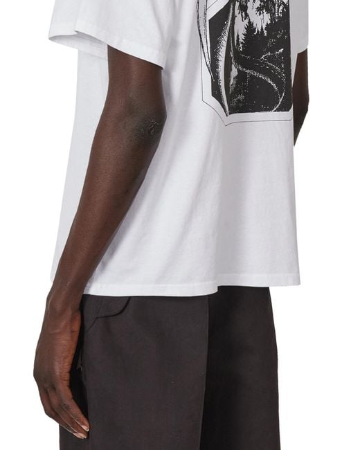 Roa White Dragon T-Shirt T-Shirts